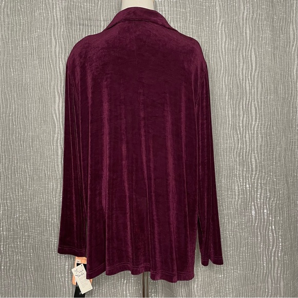 Nordstrom Vikki Vi Jersey swing cardigan - Picture 2 of 7